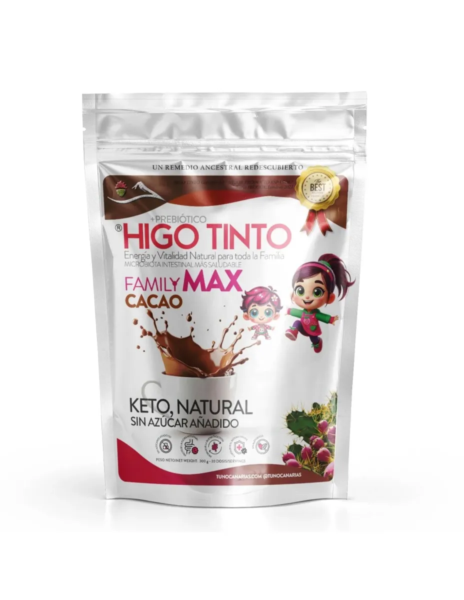 Higo Tinto, Family Max, sabor chocolate, 300 gramos
