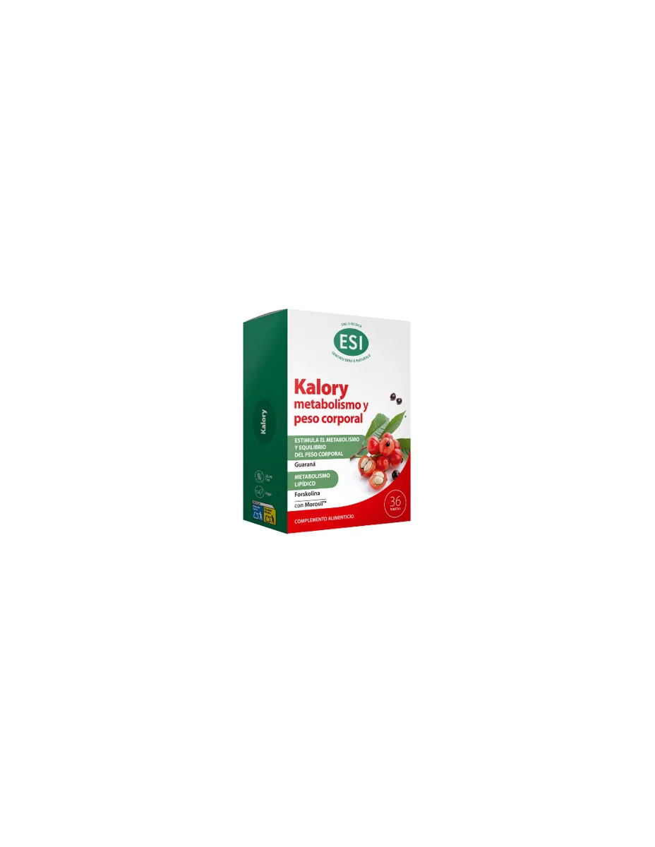 Kalory, Metabolismo y peso corporal, 36 tabletas, ESI