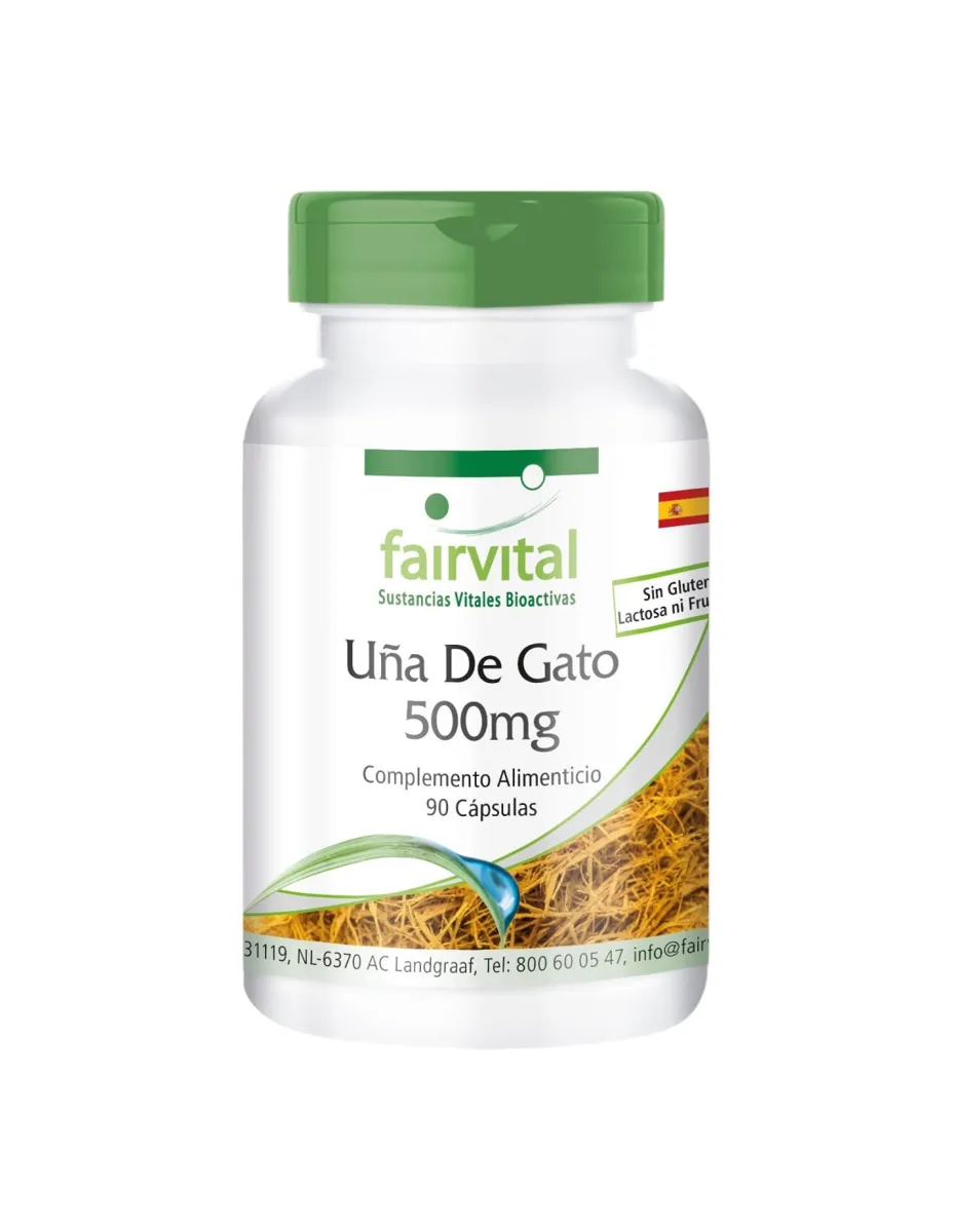 Uña de gato, 500mg, 90 cápsulas