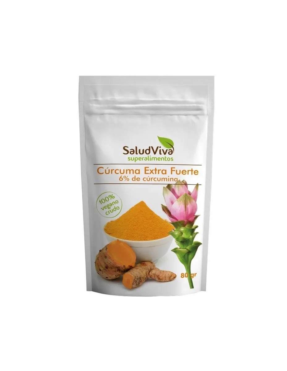 Cúrcuma, ECO, 80 gramos