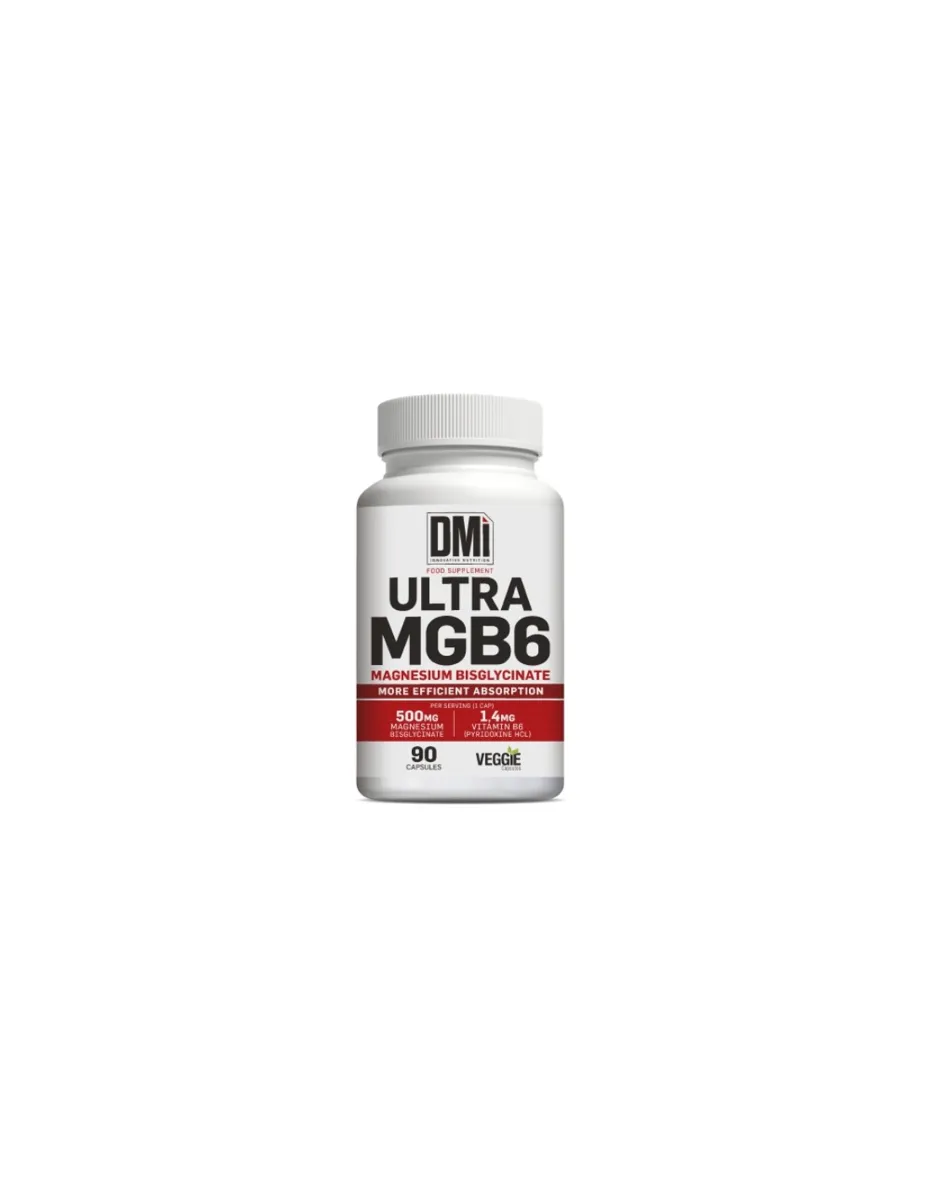 Ultra MgB6, Bisglicinato de Magnesio, 90 cápsulas