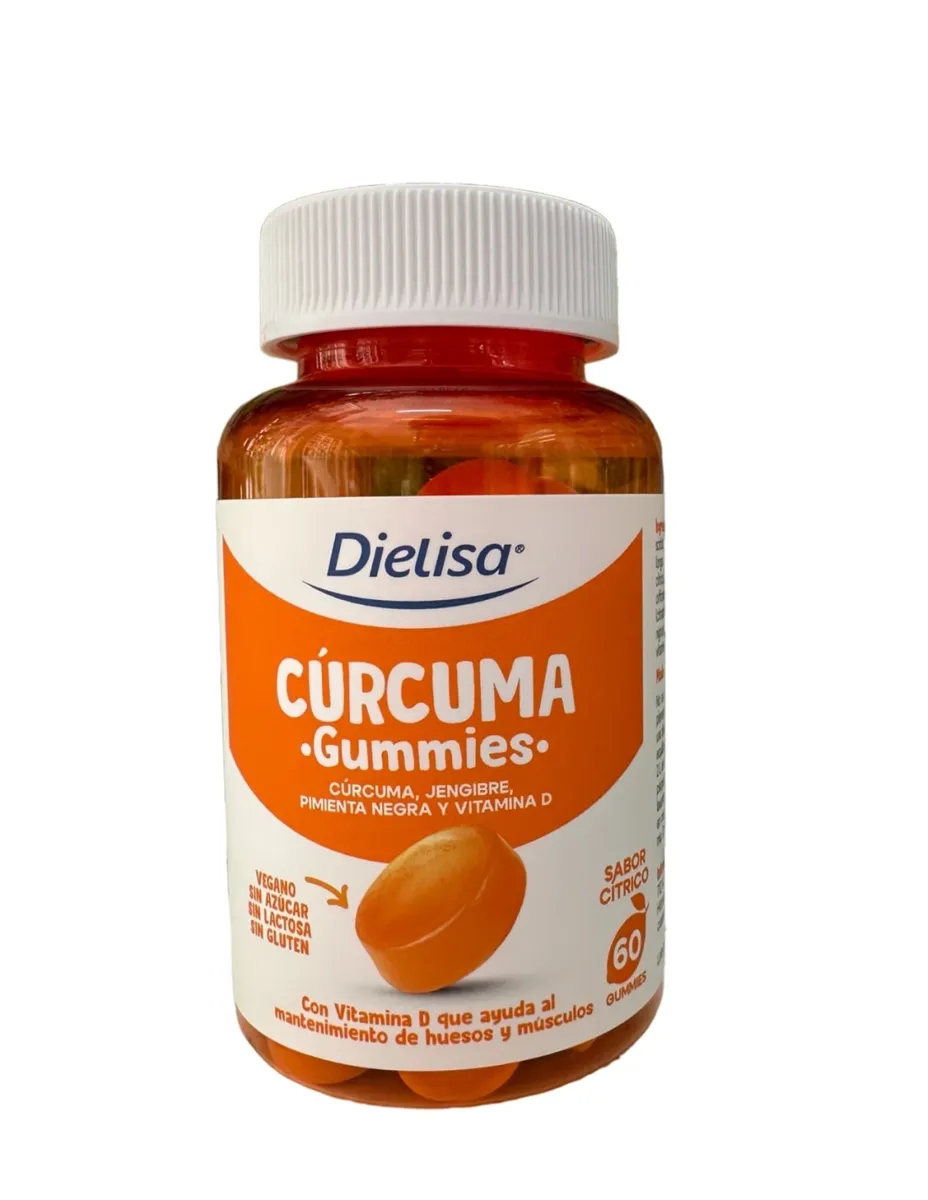 Cúrcuma, 60 gominolas