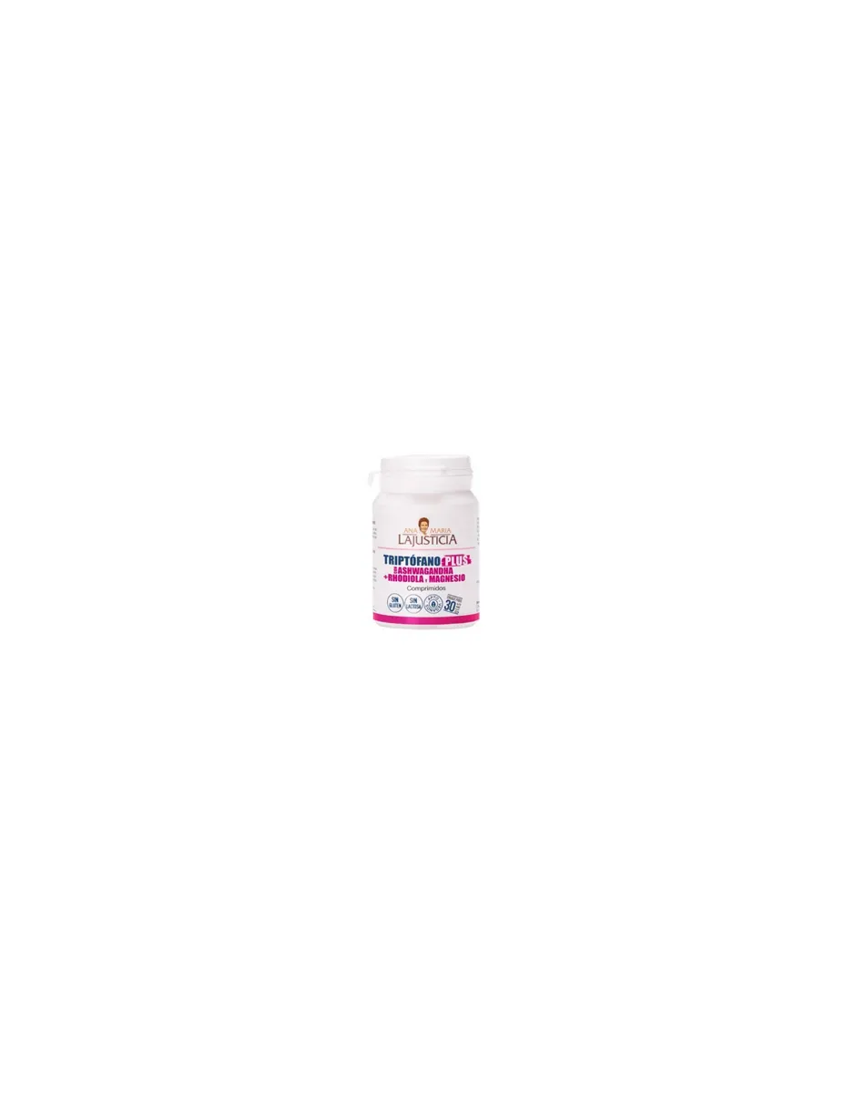 Triptófano plus, ( con ashwagandha y rhodiola), 60 comprimidos
