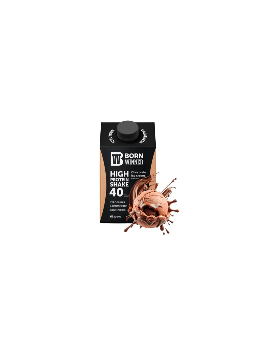 Protein shake, sabor helado de chocolate, 500ml