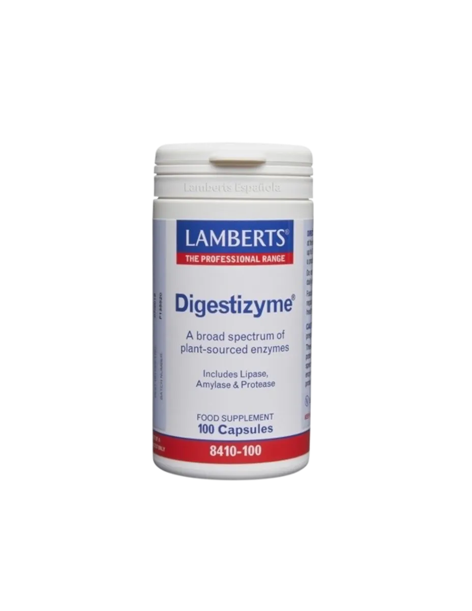 Digestizyme, Enzimas Digestivas, 100 cápsulas
