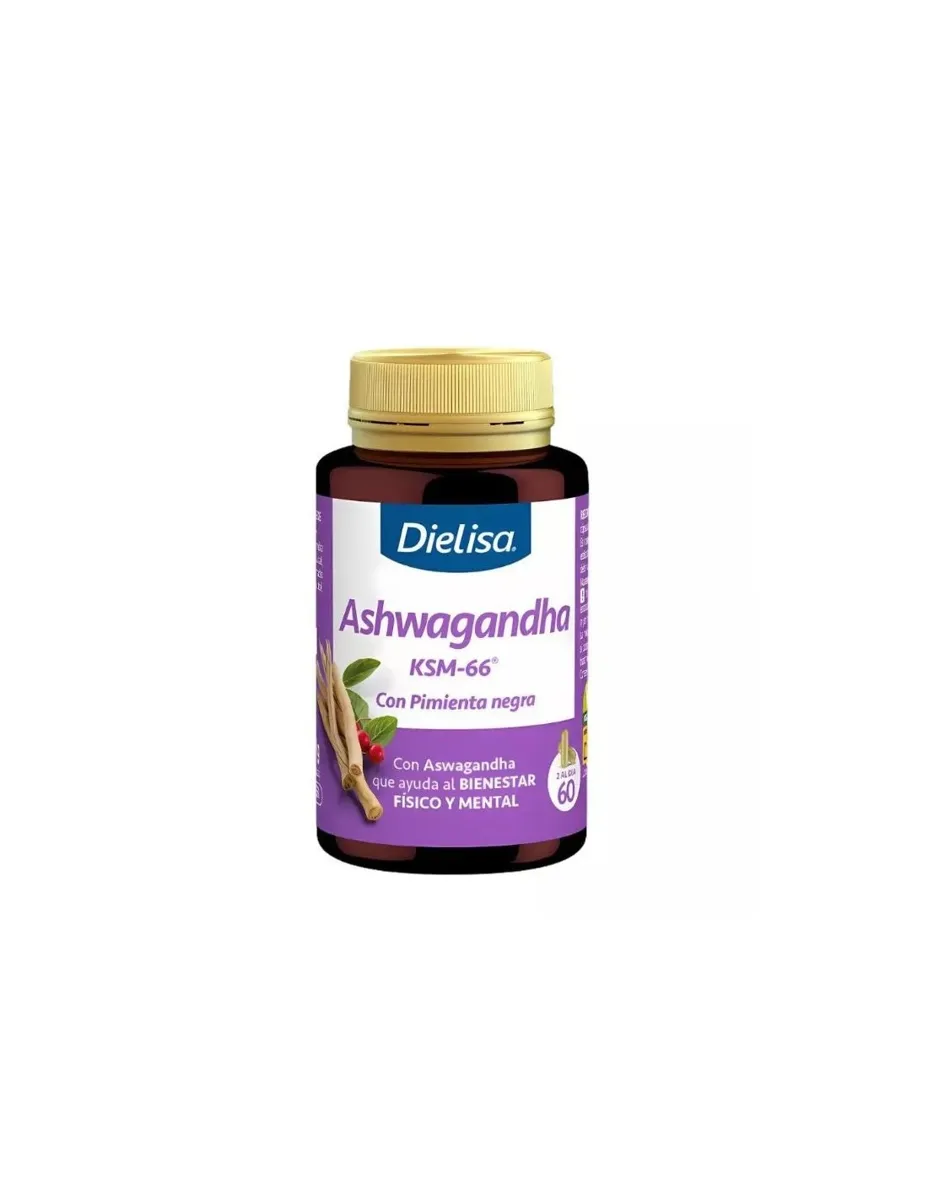 Ashwagandha, KSM-66, 600 mg, 60 cápsulas