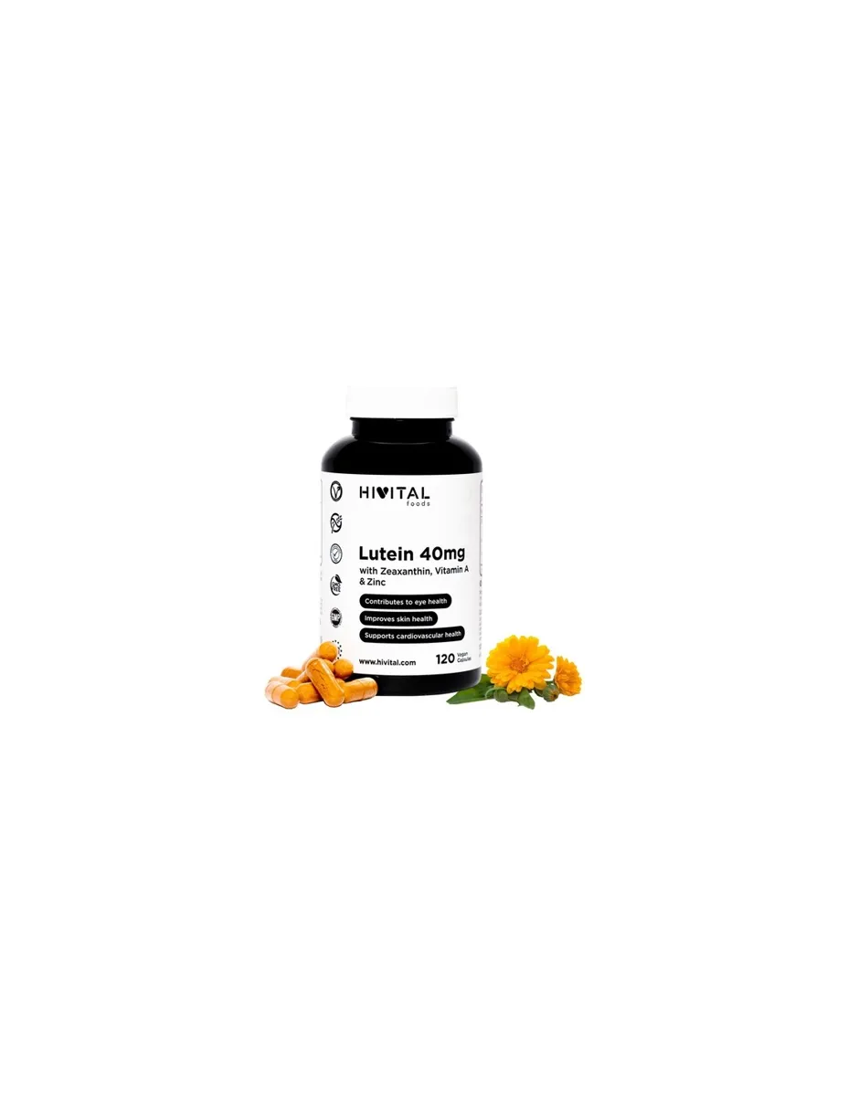Luteina 40mg, 120 cápsulas