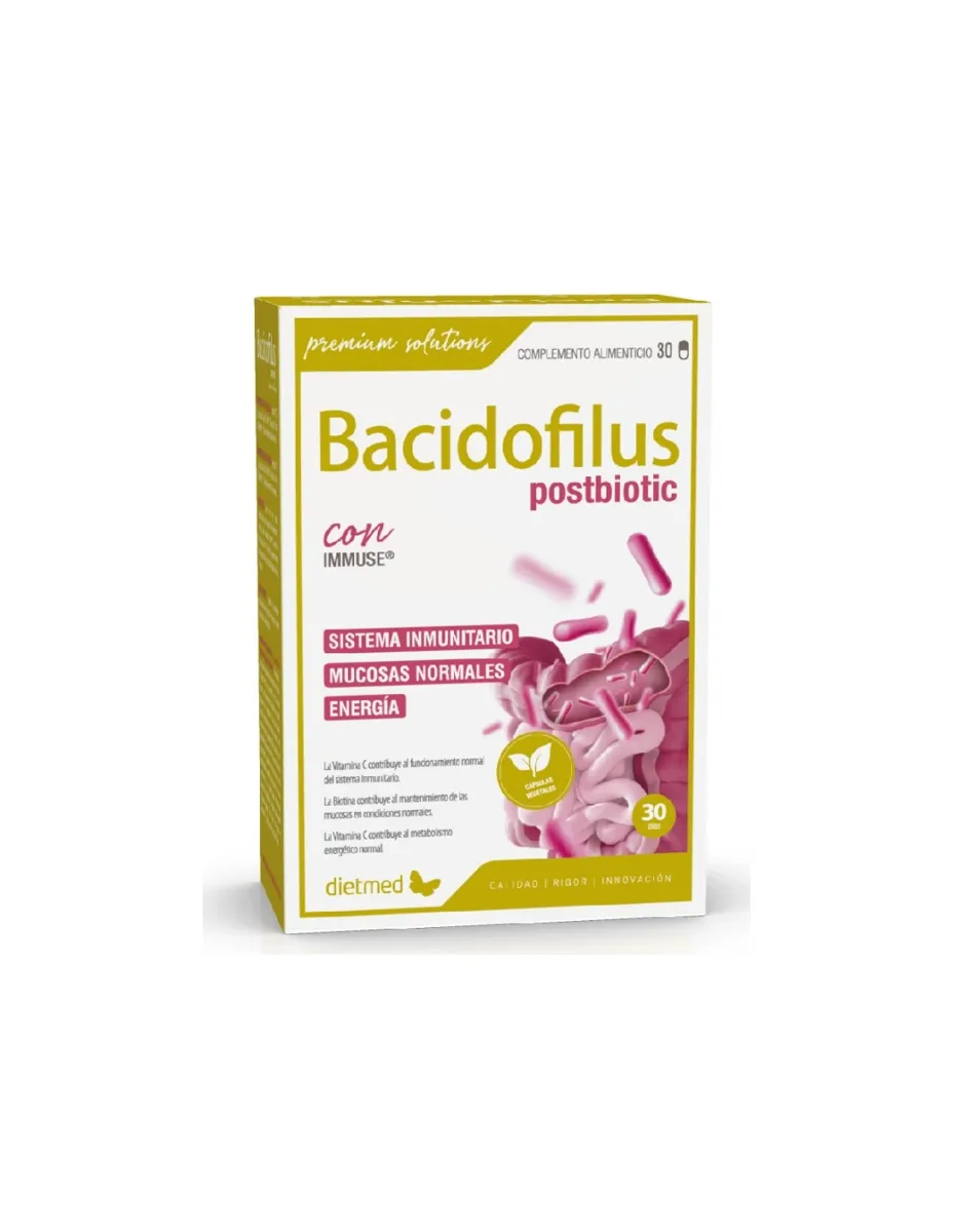 Bacidofilus postbiotic, 30 cápsulas