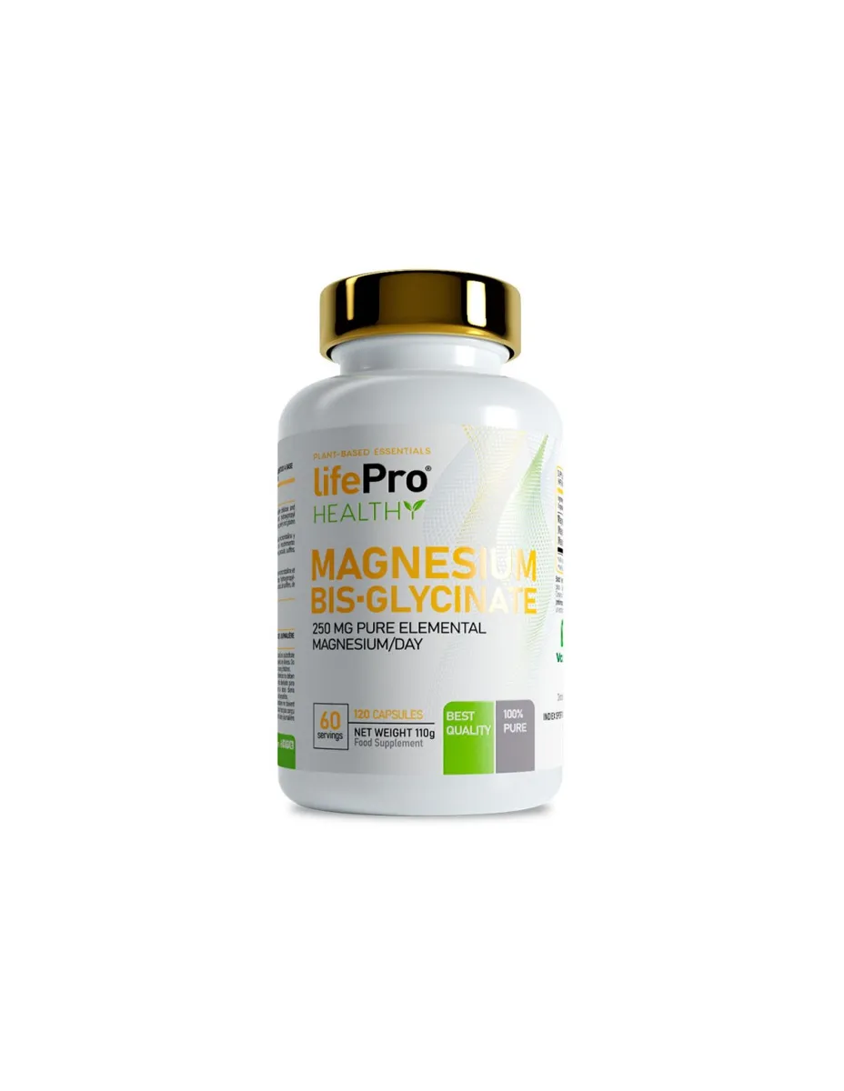 Bisglicinato de Magnesio, 125 mg, 120 cápsulas