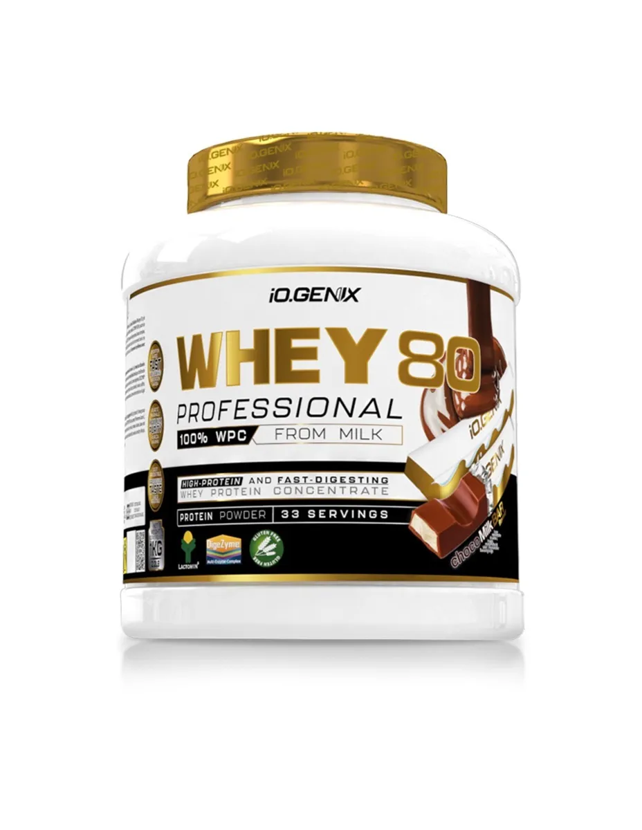 Proteína, Whey 80, sabor Choco Milk, 1 Kg