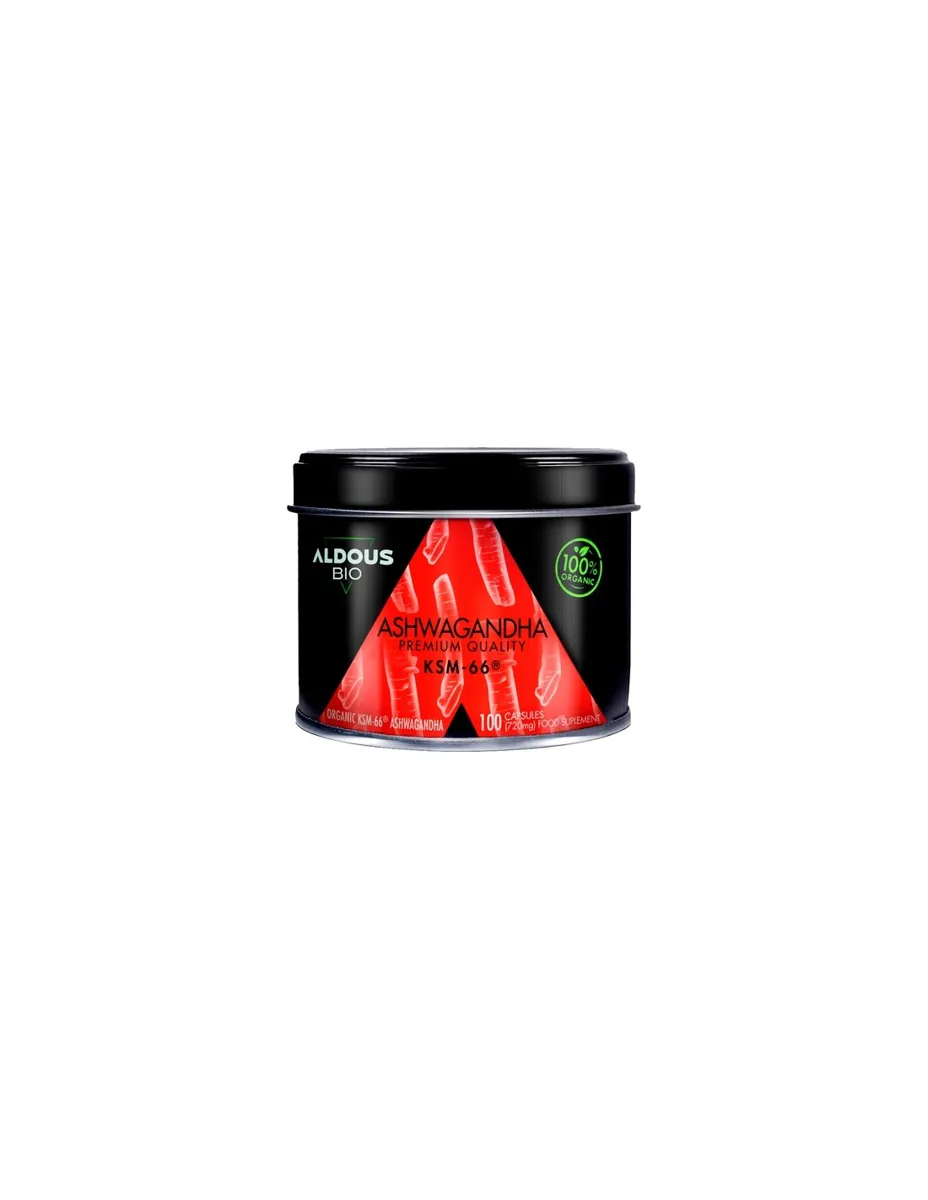 Ashwagandha KSM66, 600 mg,  100 cápsulas