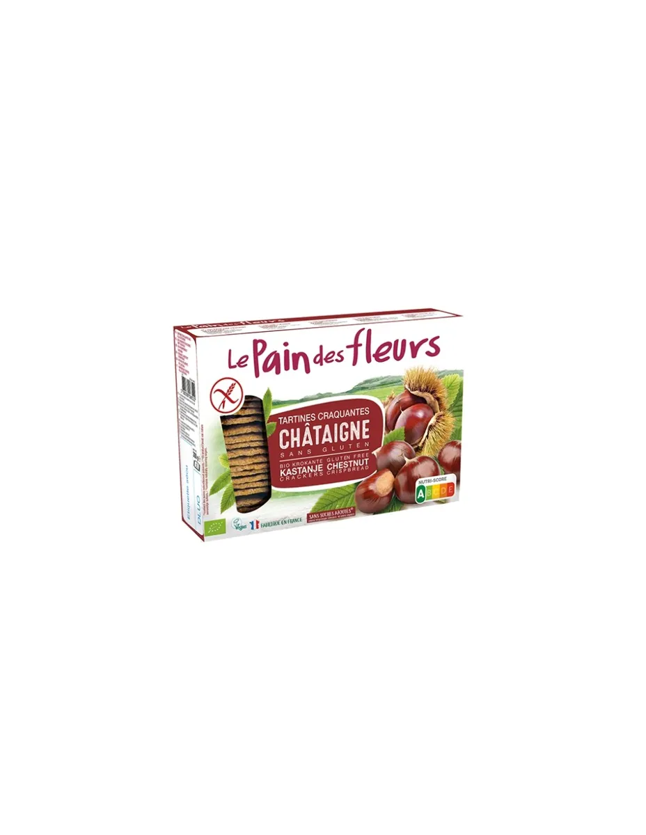 Tostadas de Castaña ecológicas, Bio, 300 gramos