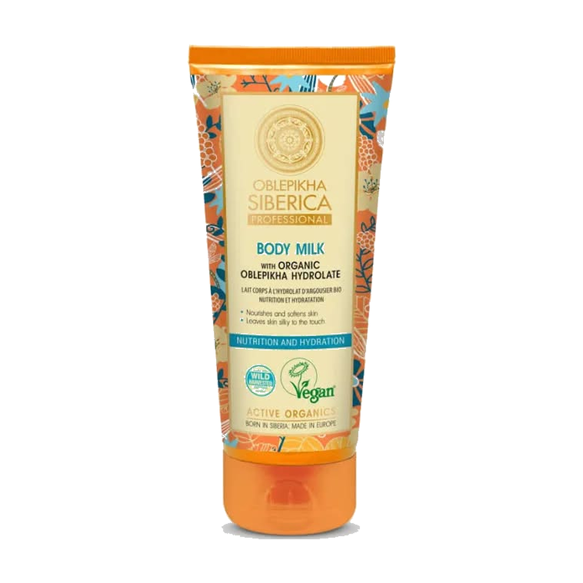 Leche corporal con hidrolato de Espino Amarillo, 150ml
