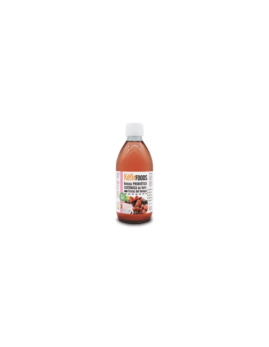Bebida Probiótica, Isotónica, de Kéfir con Frutas del Bosque, BIO, 330 ml