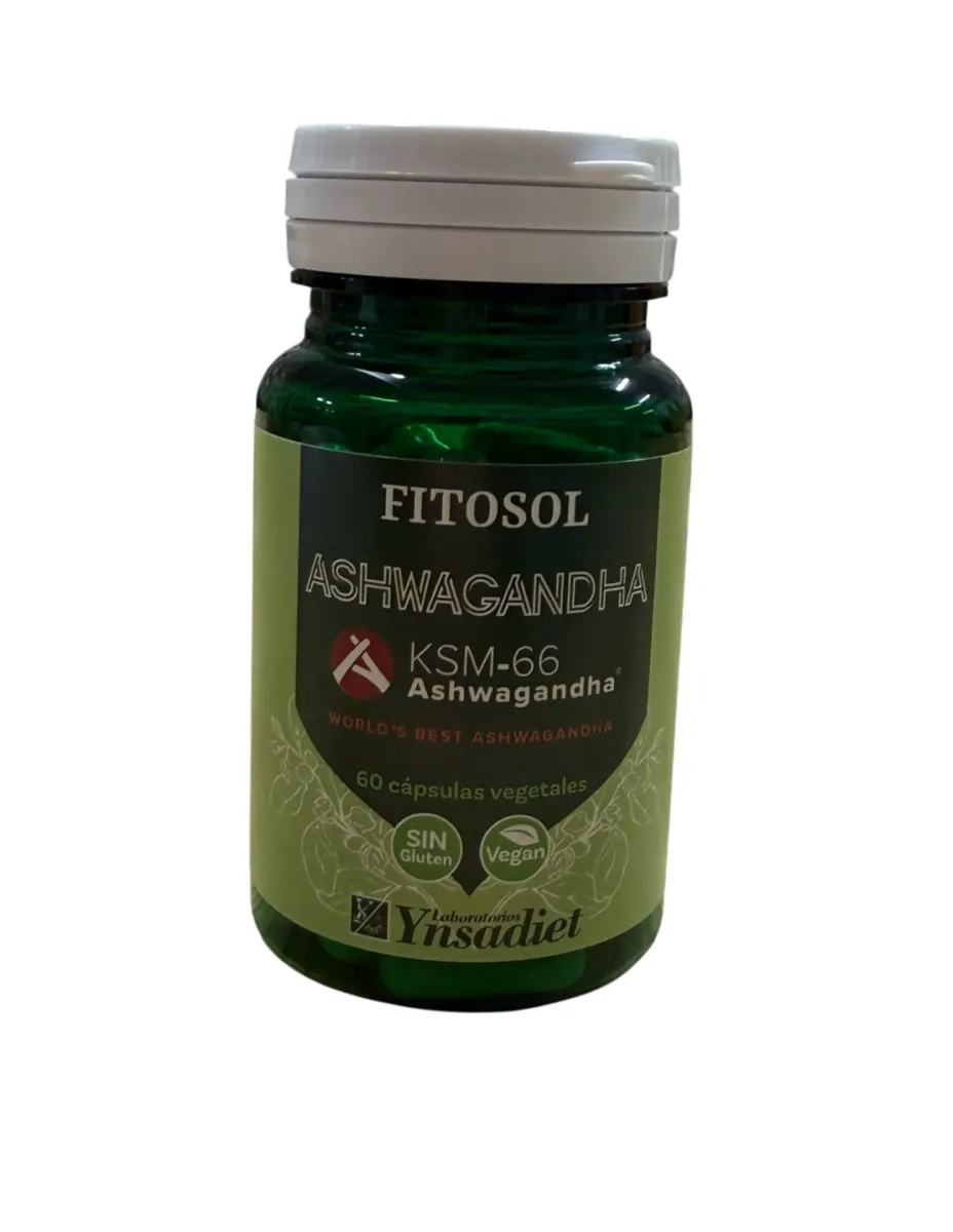 Ashwagandha KSM66, 60 cápsulas