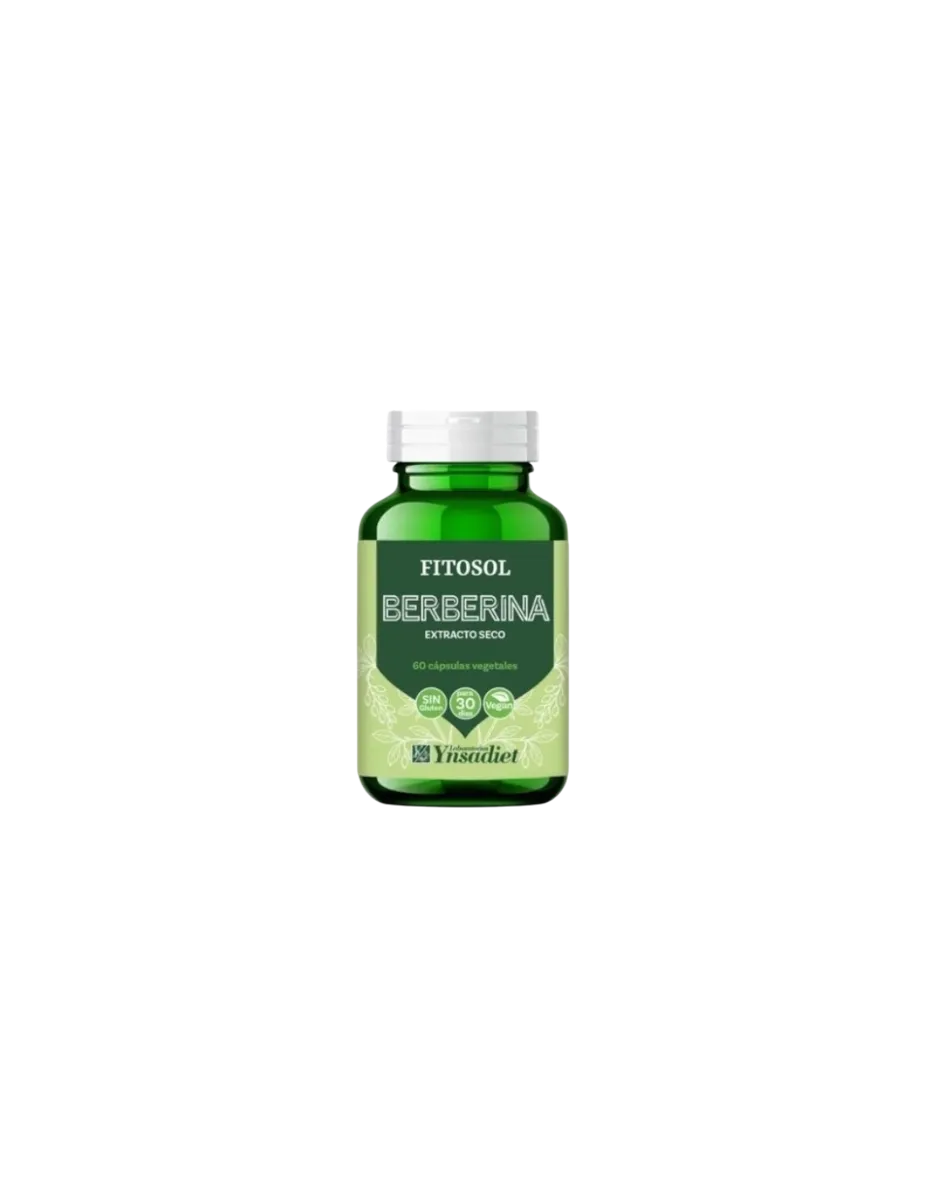 Berberina, 545 mg, 60 cápsulas