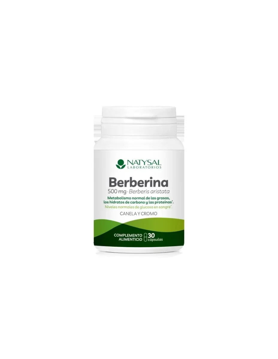 Berberina, 500mg, 30 cápsulas