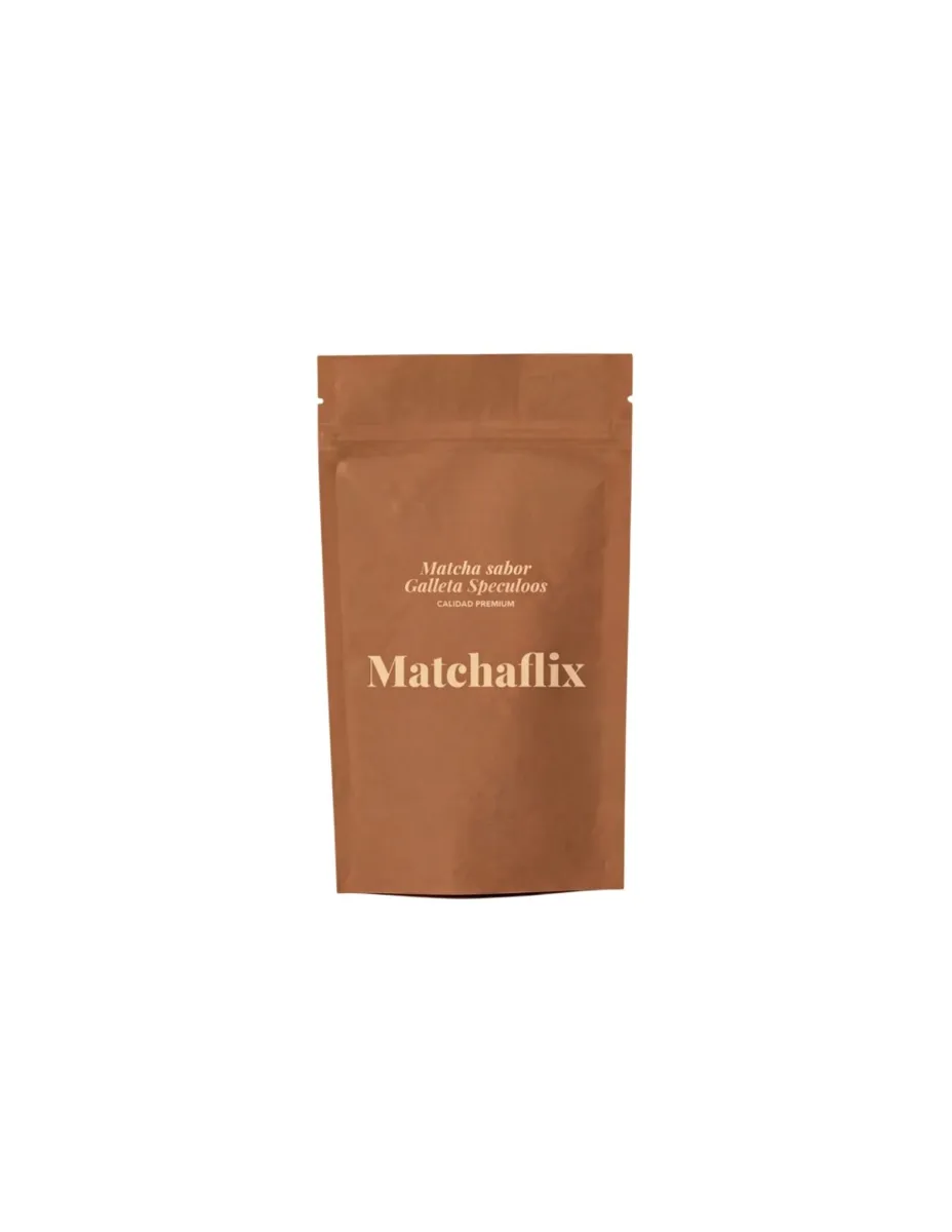 Té Matcha, Galleta Speculoos , Premium, 100 gramos, Doypack