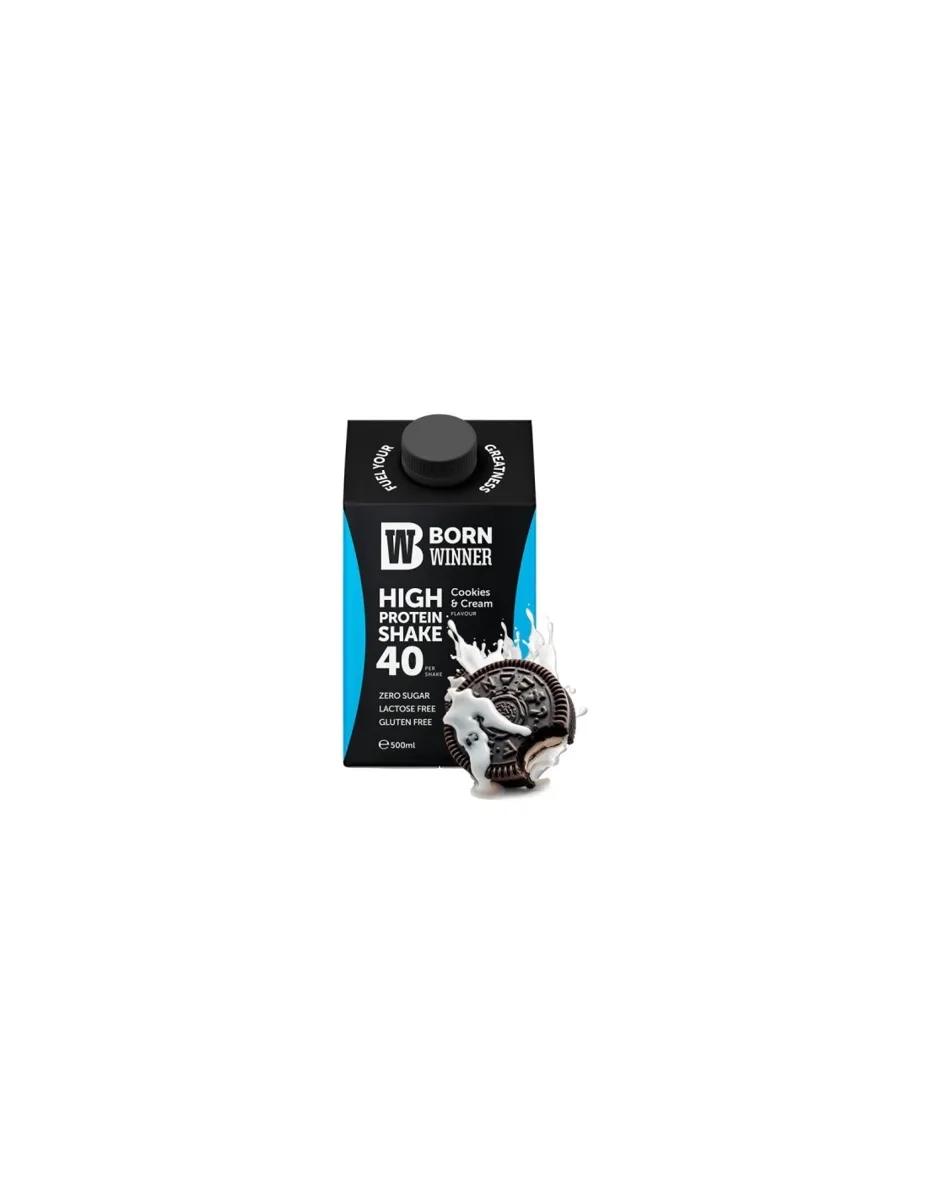 Protein shake, sabor helado de cookies & cream, 500ml