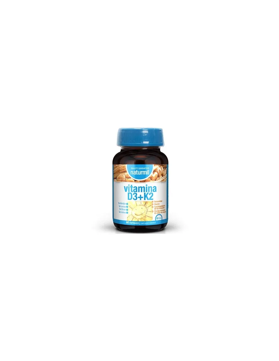 Vitamina D3 (4000 UI)+ K2 (100 mcg), 60 comprimidos