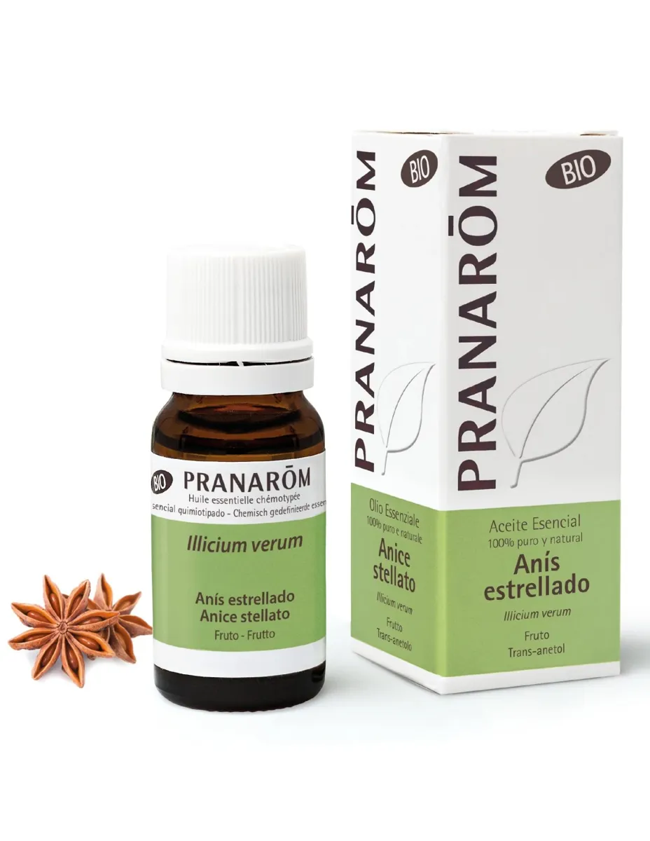Aceite esencial, Anís estrellado, BIO, 10ml