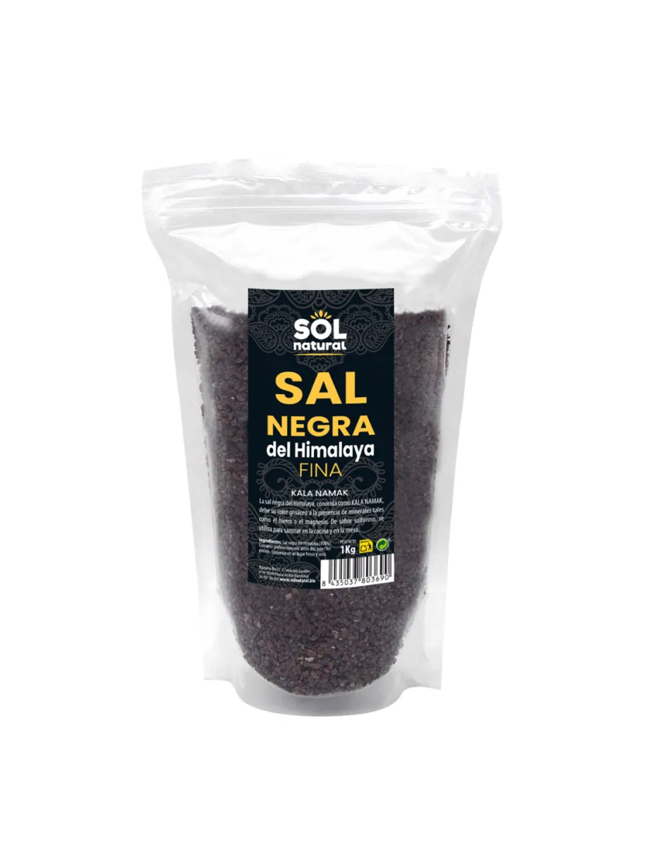 Sal negra del Himalaya fina, 1Kg
