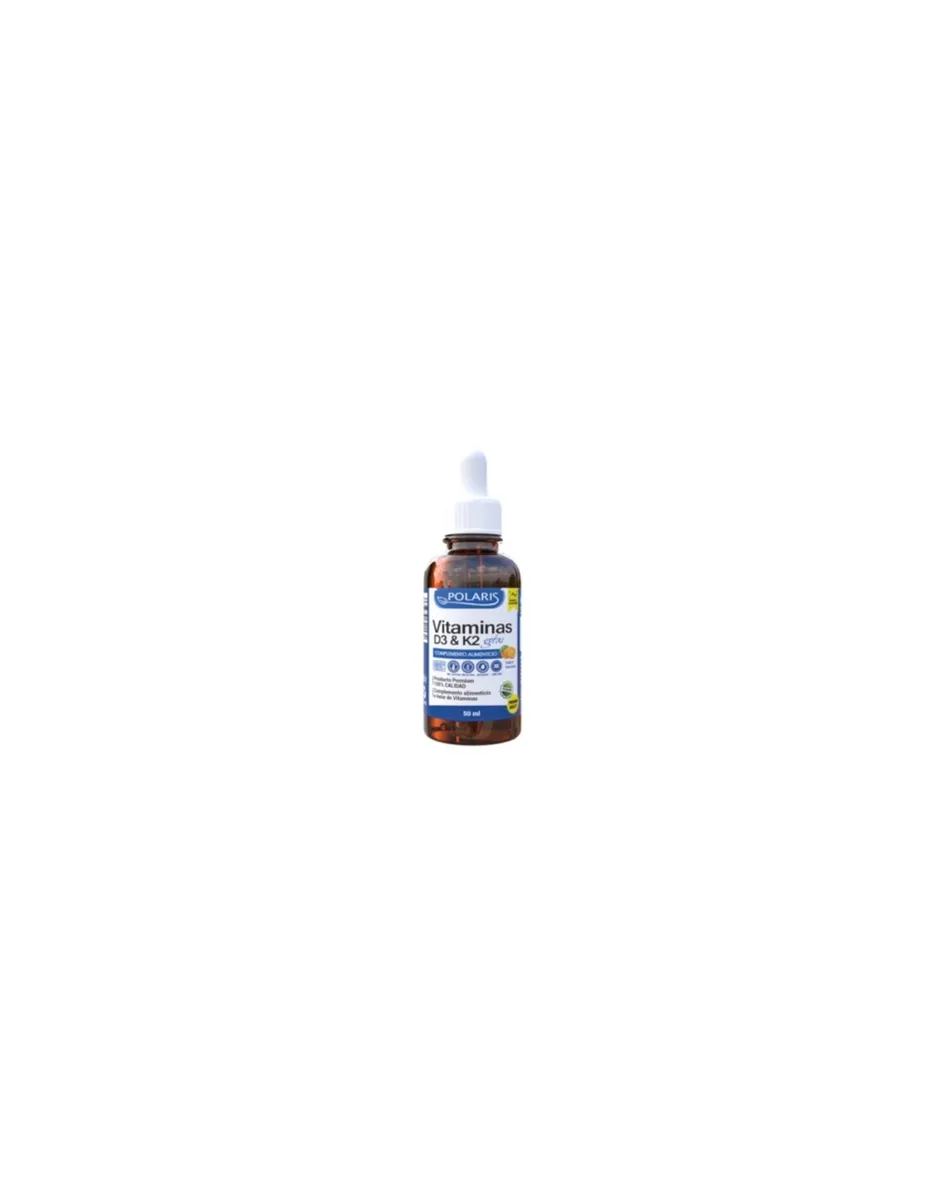 Vitamina D3 y K2, sabor naranja, 50 ml