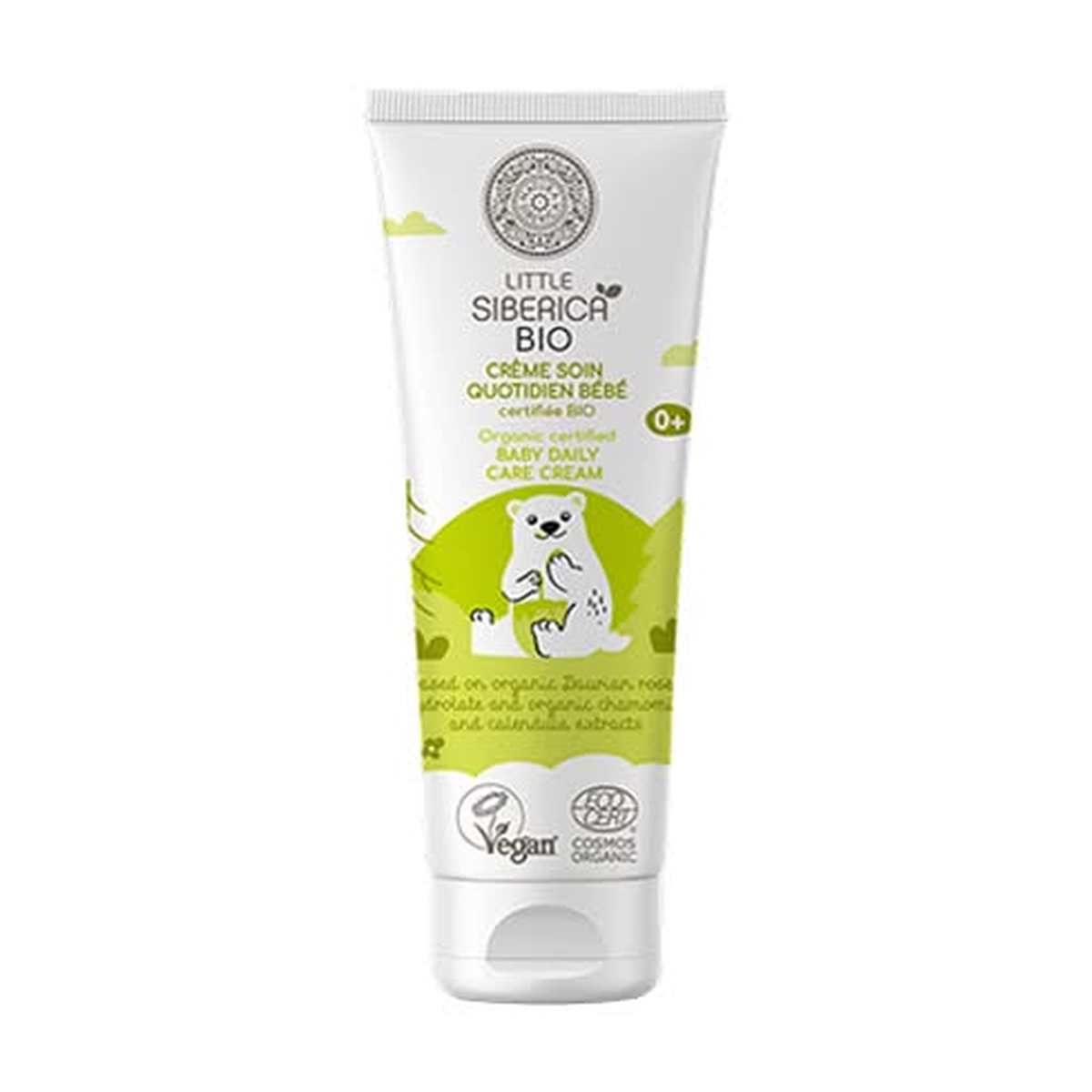 Crema Orgánica Cuidado Diario para Bebés, 75ml