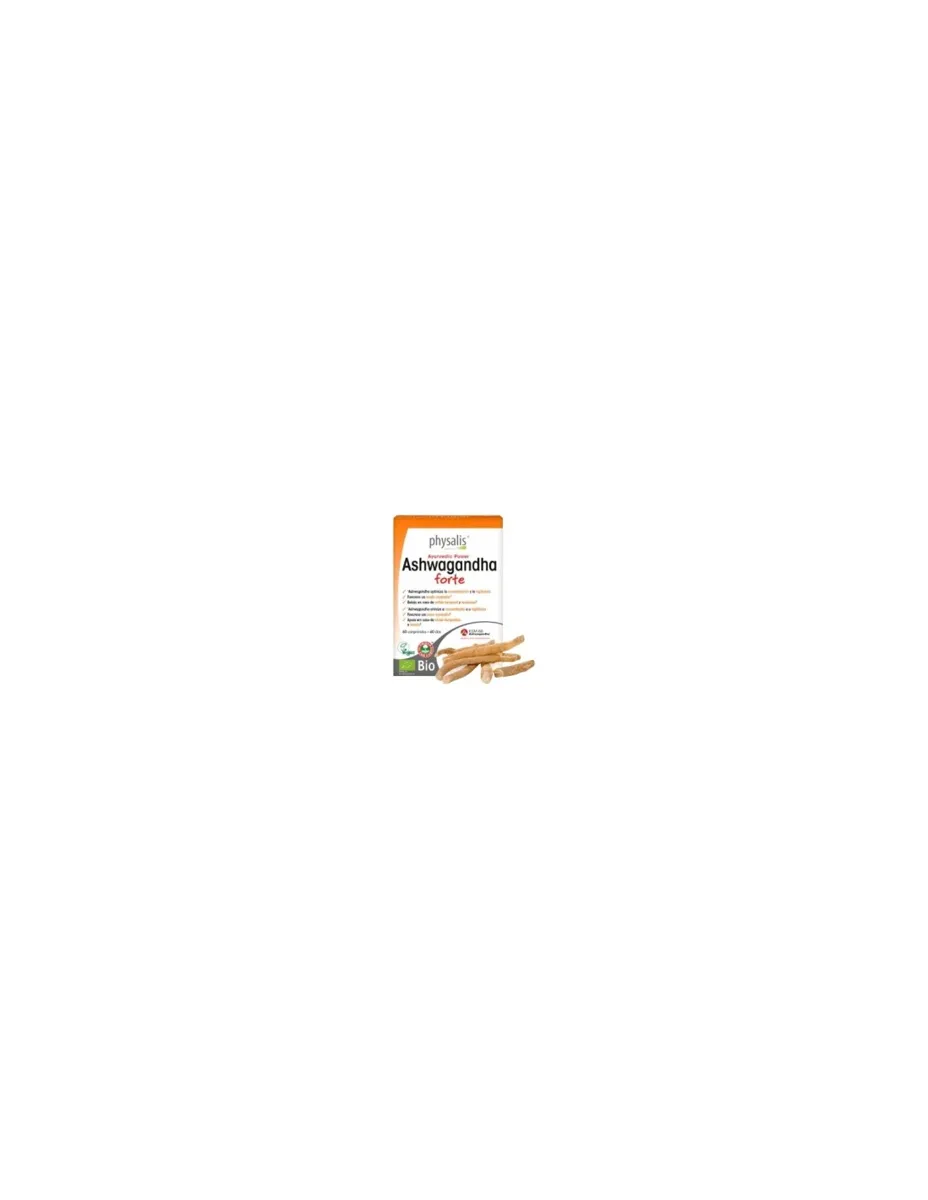 Ashwagandha Forte, KSM66, 60 comprimidos - Physalis