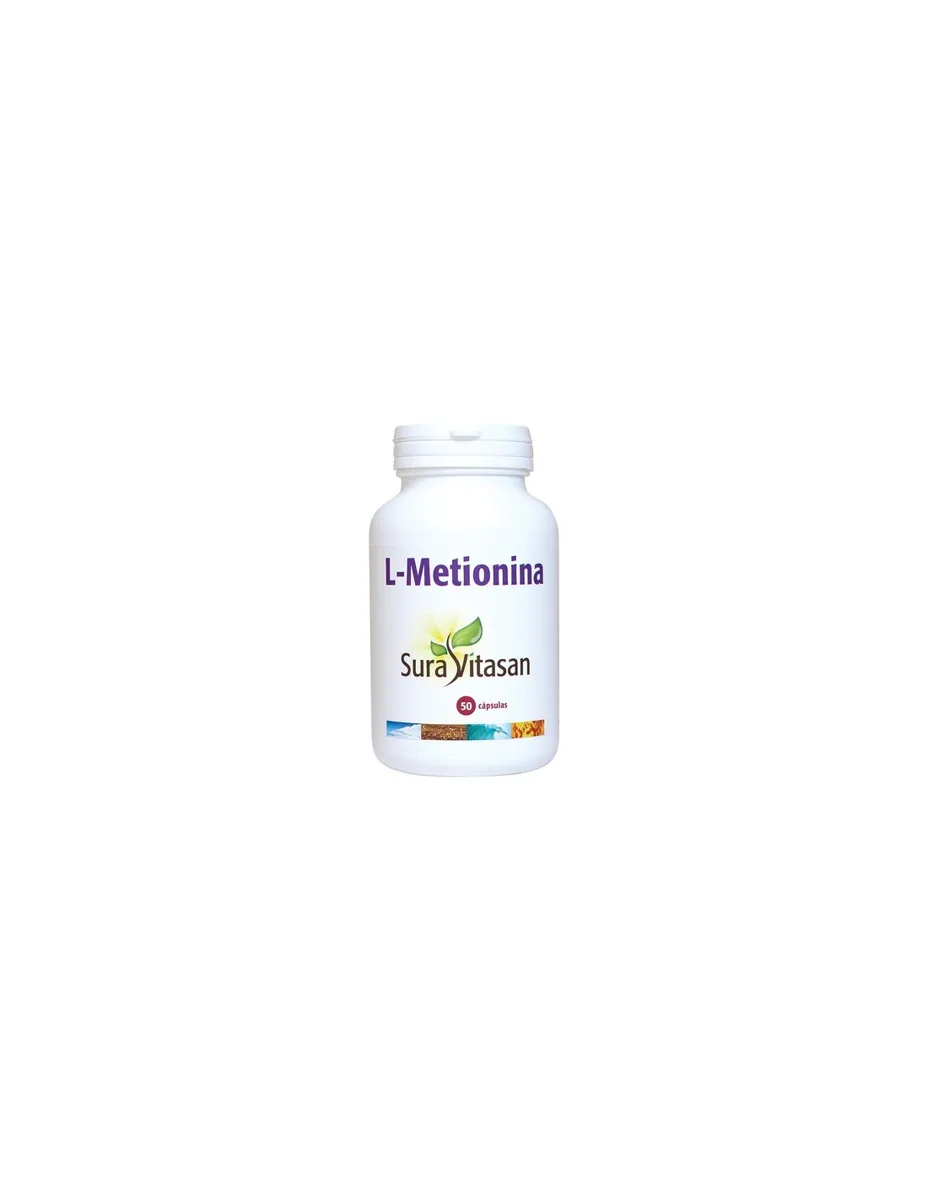 L- Metionina, 500mg, 50 cápsulas
