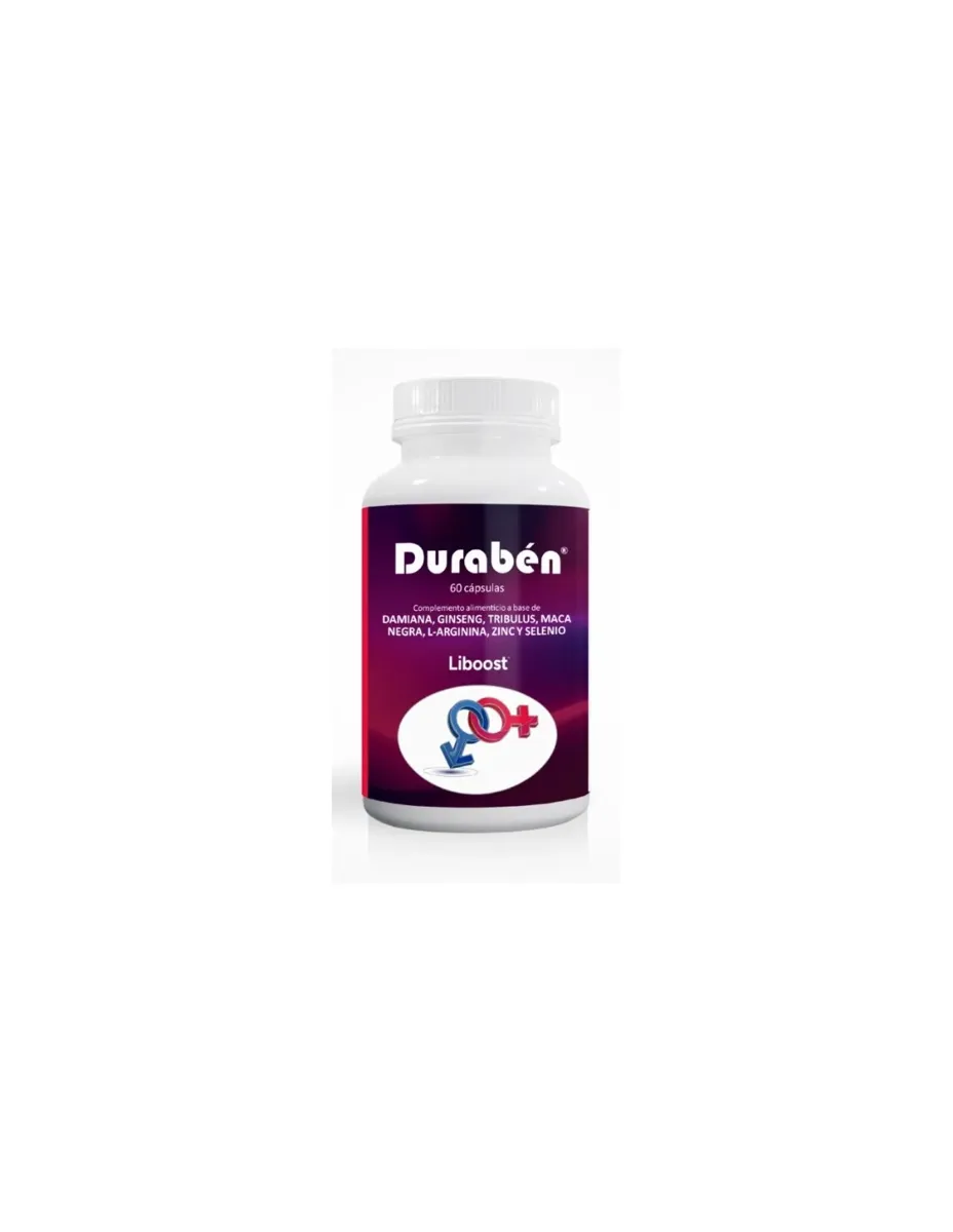 Durabén, Liboost (líbido), 60 cápsulas, Margán