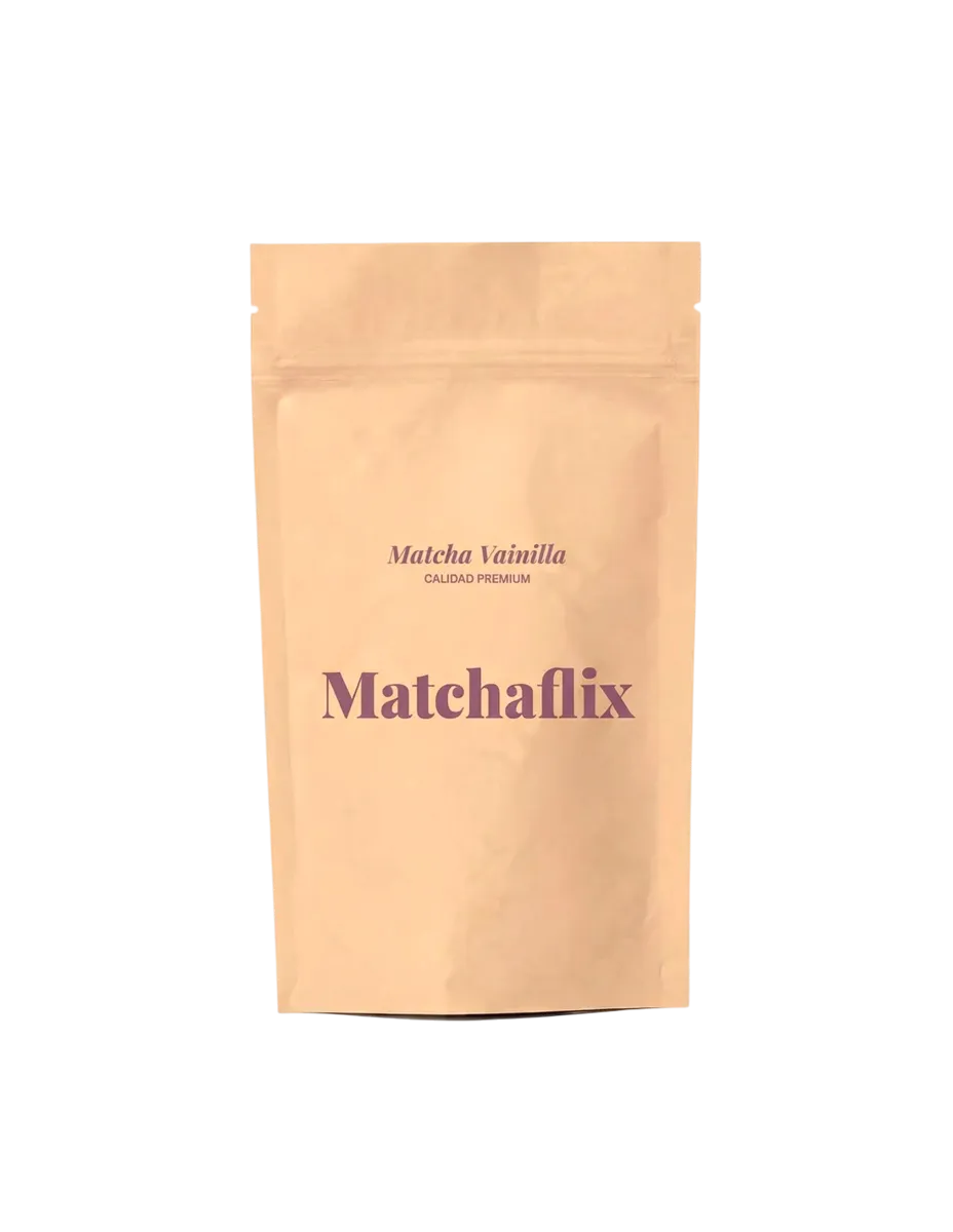 Té Matcha, Vainilla, Premium, 100 gramos, Doypack