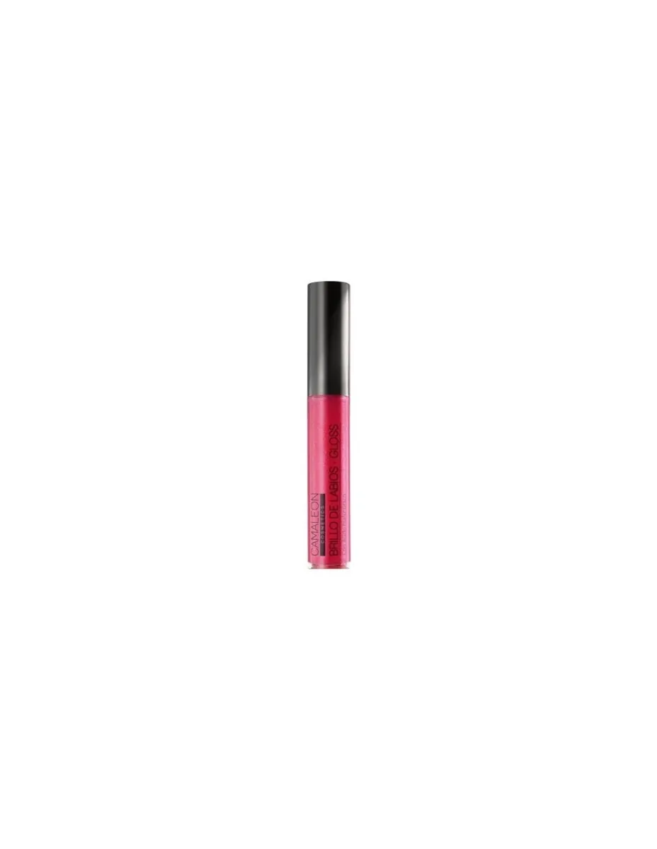 Brillo de labios, efecto metálico, color cereza