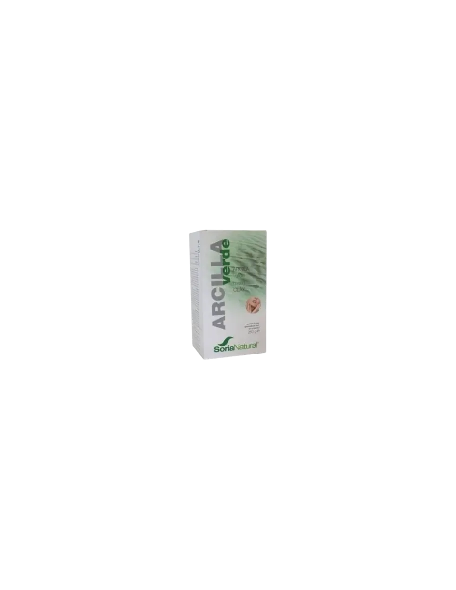 Arcilla verde (con Espirulina), 250 gramos