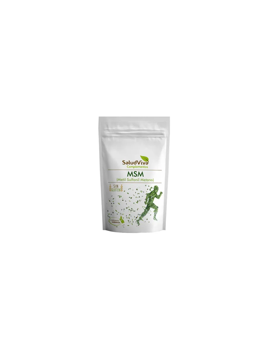 MSM, Metil Sulfonil Metano, sin gluten, 200 gramos