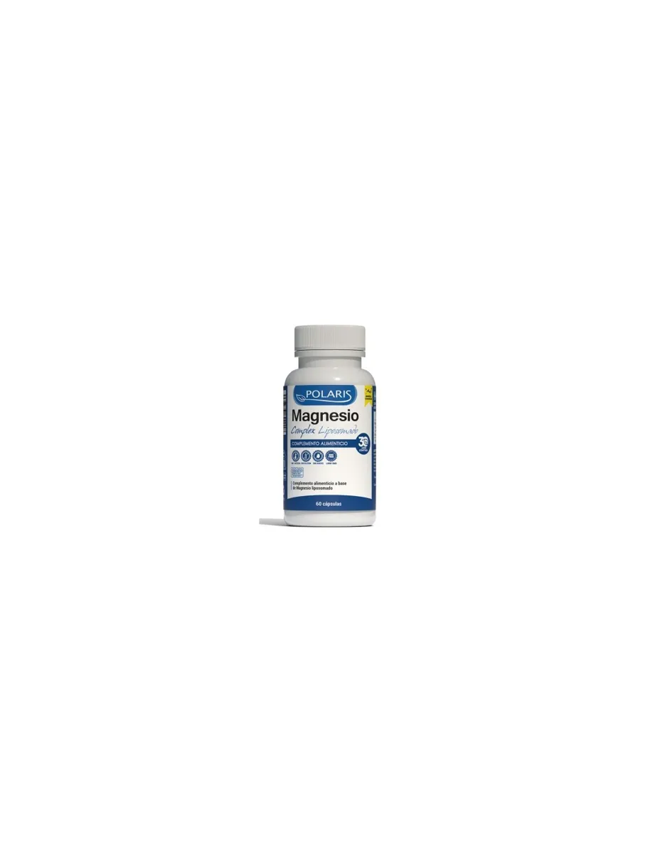 Magnesio Complex Liposomado(Bisglicinato+Citrato+B6),60 cápsulas
