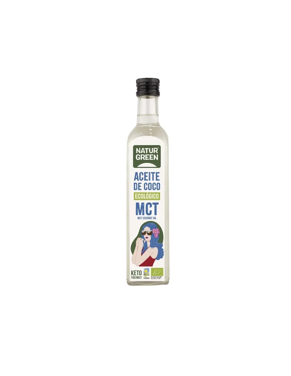 Aceite de Coco, ECO, MCT, 500 ml