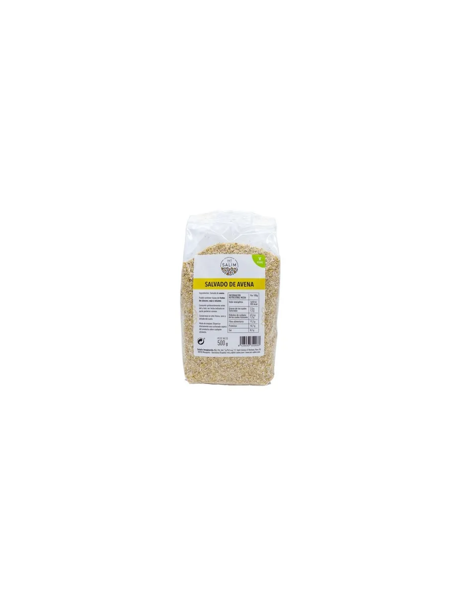 Salvado de avena integral, 250 gramos