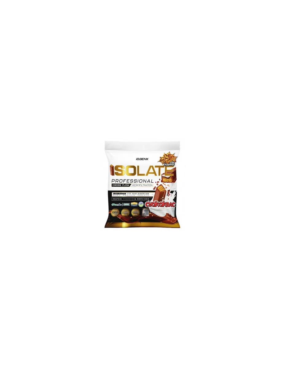 Proteína Isolatada, sabor ChokoKrac, Sin gluten, 500 gramos