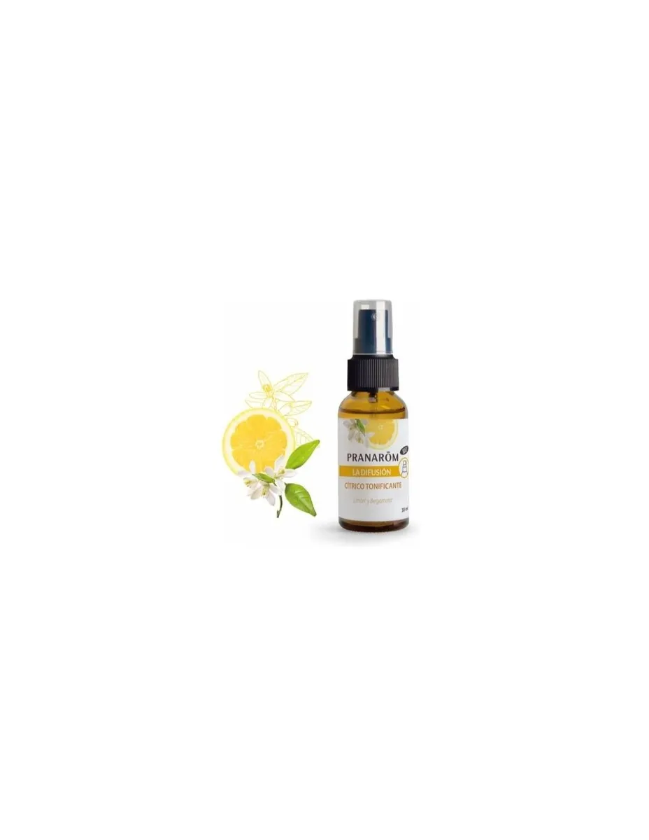 Spray cítrico tonificante BIO de Pranarom
