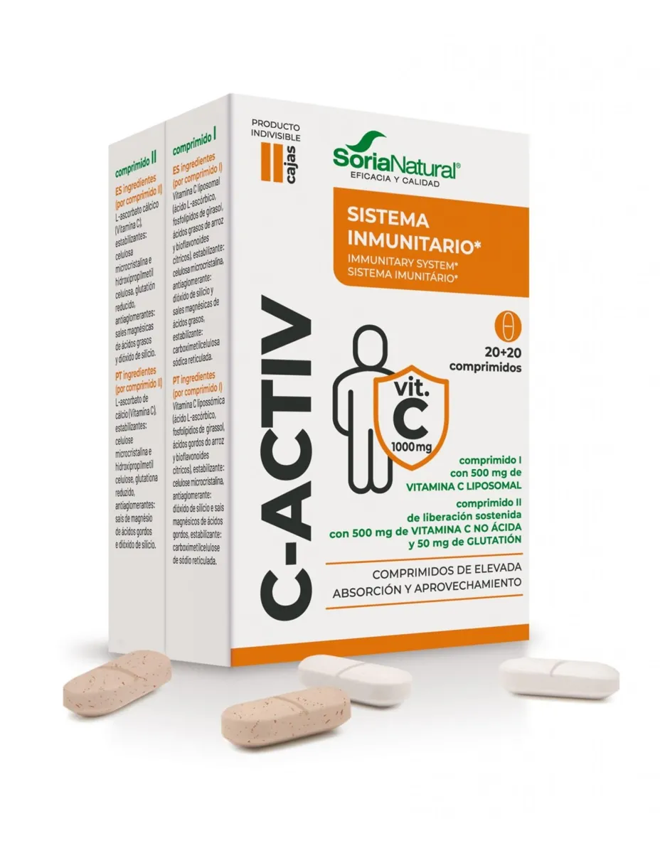 C-Activ con Glutation, 20 comprimidos