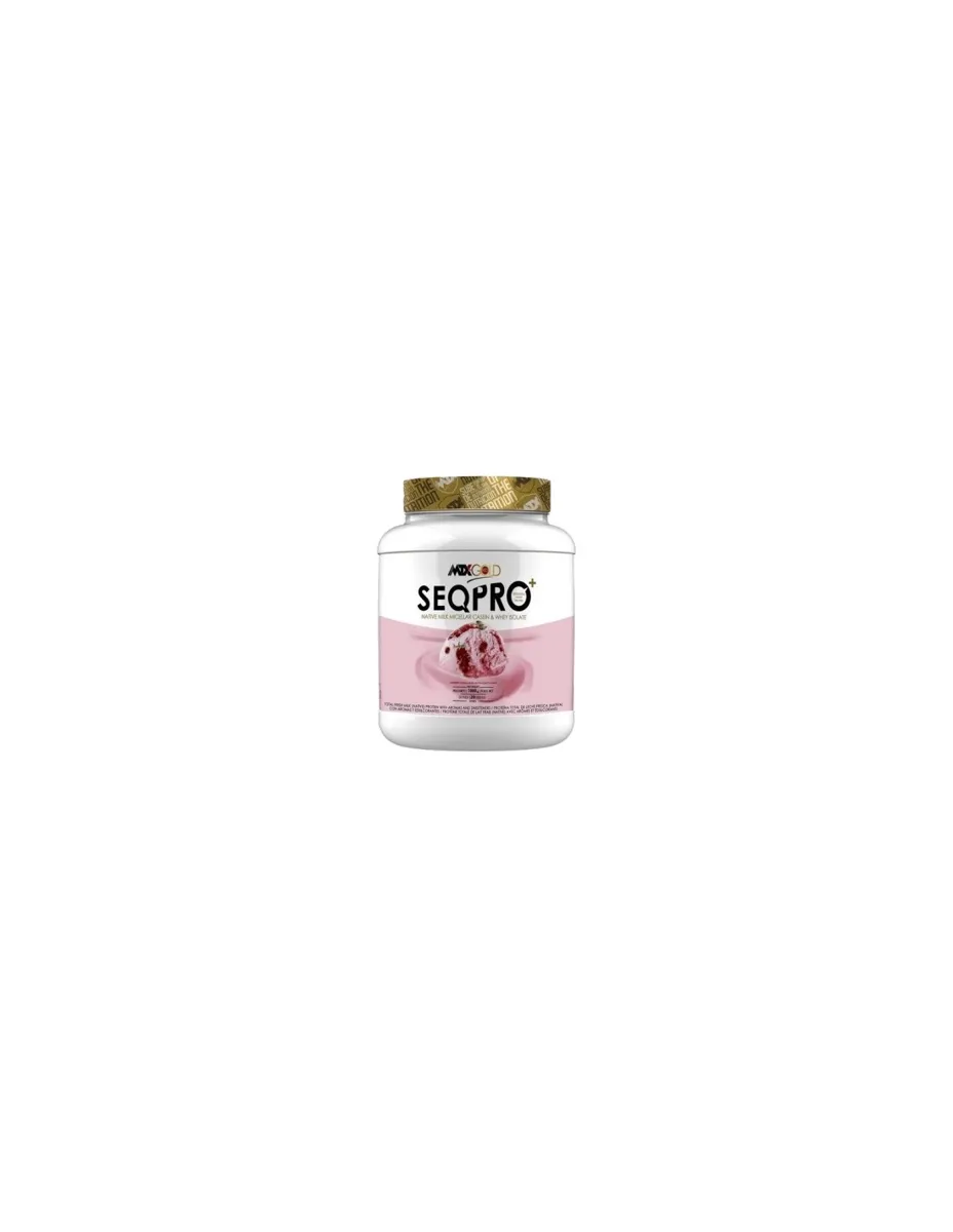Seqpro, Caseína Micelar, sabor Helado de Fresa, 1Kg