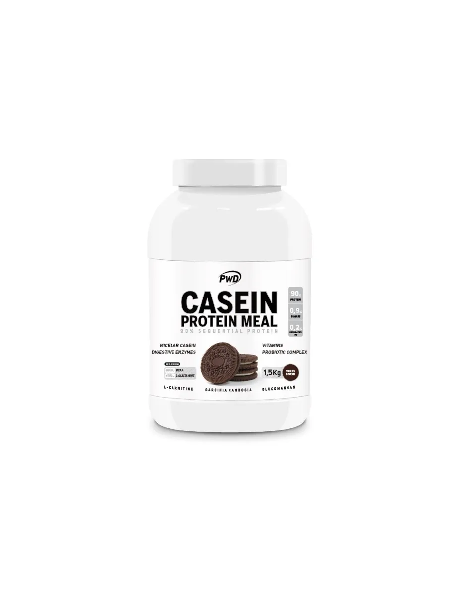 Caseína, sabor Cookies and cream, 1,5Kg