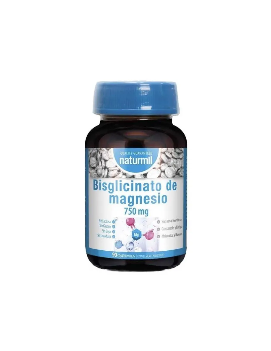 Bisglicinato de Magnesio, 750 mg , 90 comprimidos