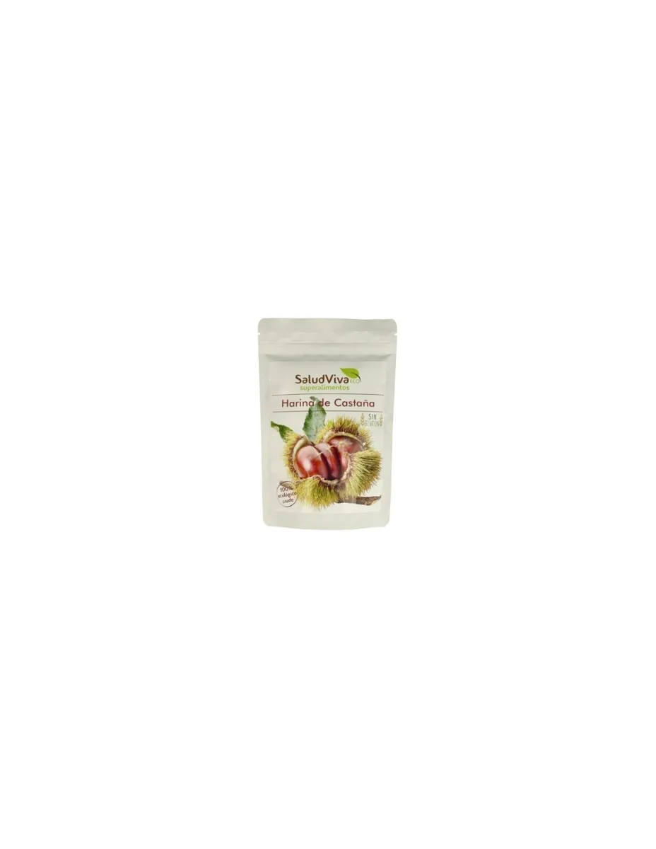 Harina de Castaña, sin gluten, Eco, 250 gramos
