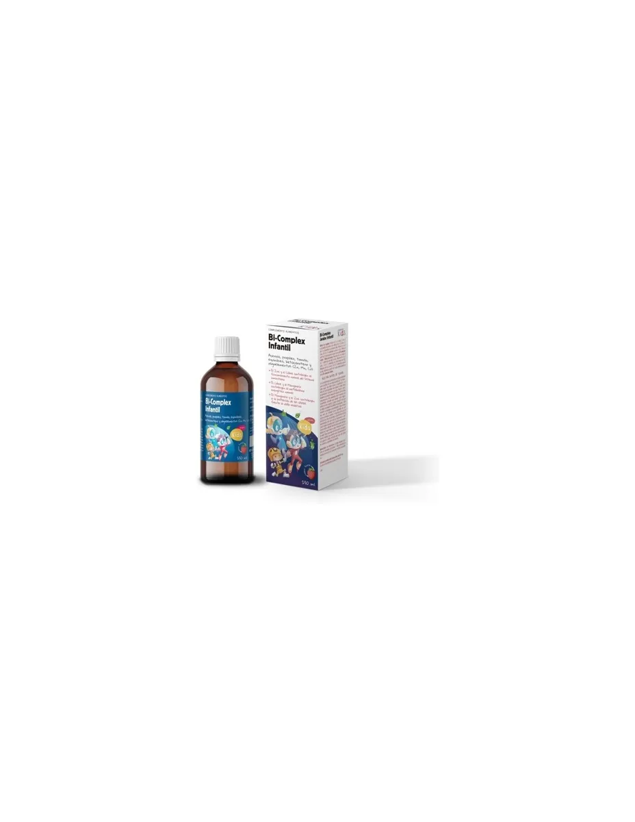 Bi- Complex, Infantil, jarabe, 250 ml, sabor Fresa