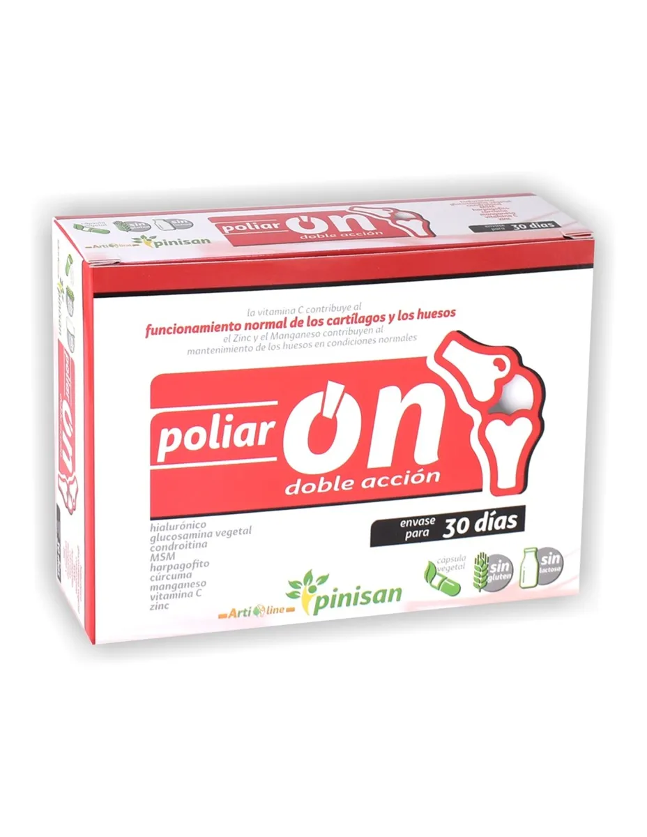 Poliar On, Doble acción, 60 cápsulas