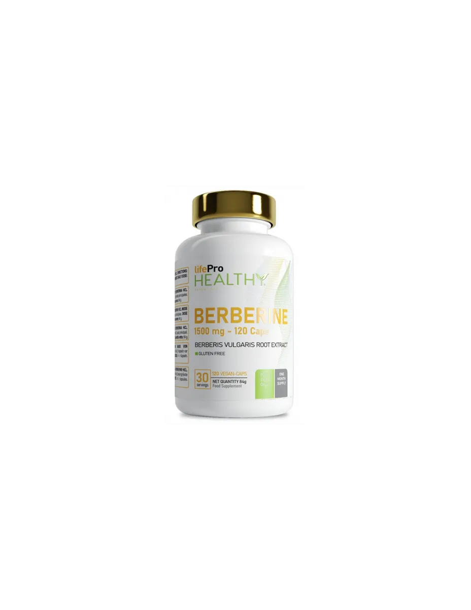 Berberina, 1500 mg, 120 cápsulas
