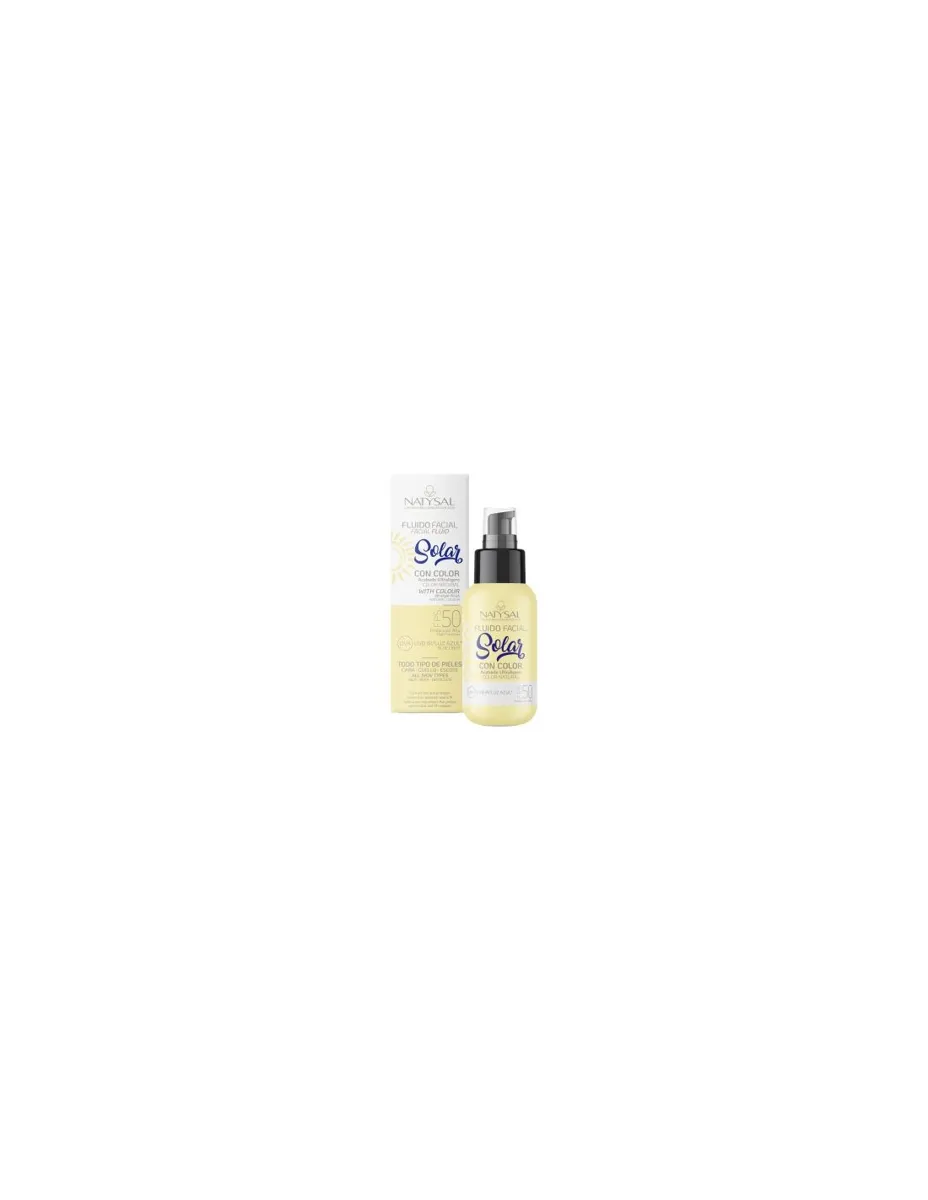 Protector Facial con color SPF50 UVA+Water resistant, 50ml