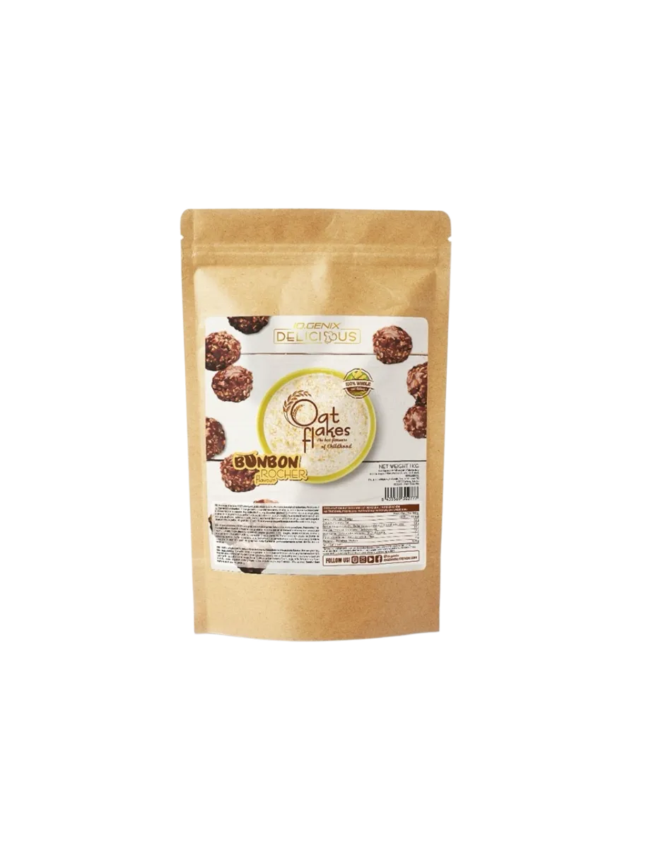 Copos de avena, sabor Bombón Rocher, 1Kg